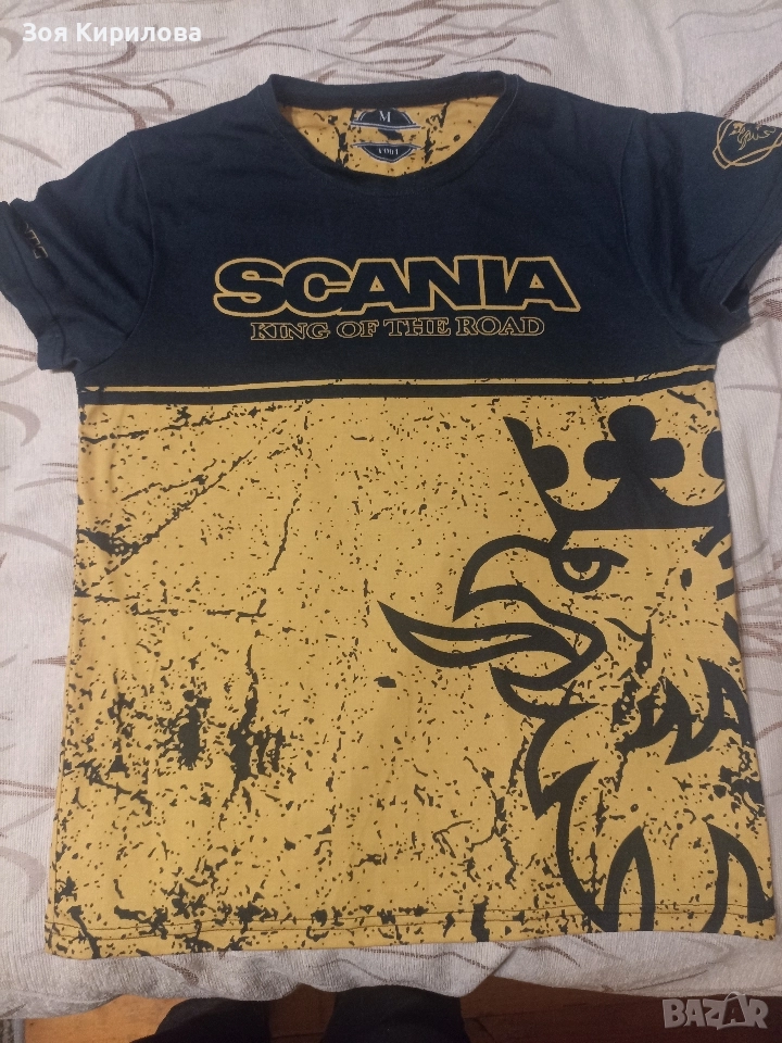 Мъжка тениска Scania, снимка 1