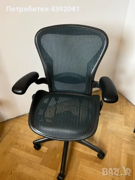 Herman Miller Aeron (Fully Loaded) Ергономичен Офис Стол в Страхотно Състояние!, снимка 1