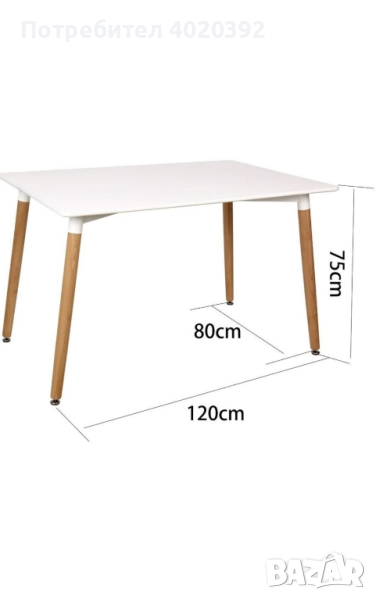 СПЕШНО маса и столове , снимка 1