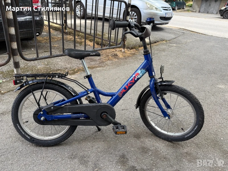 ВЕЛОСИПЕД PUKY YOUKE 16-1 ALU – ТЪМНО СИНЬО, снимка 1