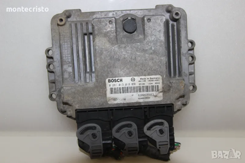 Моторен компютър ECU Renault Master (1998-2010г.) 0 281 013 018 / 0281013018 / 8200635663, снимка 1