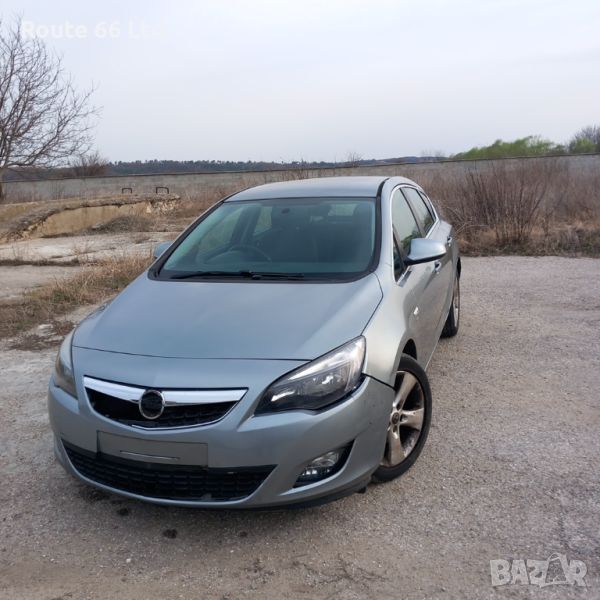 Опел Астра J 1,7 CDTI дизел 5-врати сива / Opel Astra J 5-door 1,7 A17DTR Silver 2012 на части, снимка 1