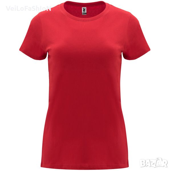 Нова дамска тениска в червен цвят, снимка 1