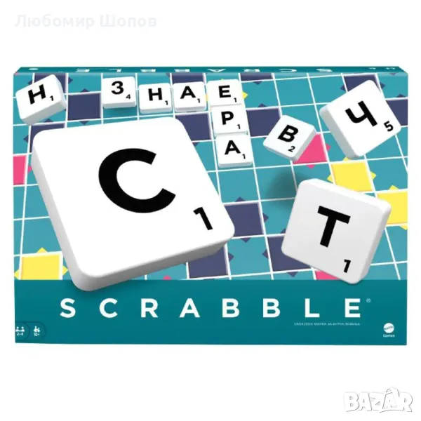 SCRABBLE Игра на думи, снимка 1