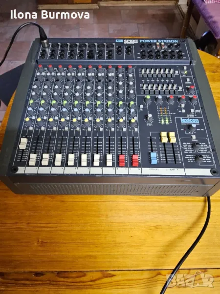 POWER MIXER "SOUNDCRAFT" SPIRIT POWERSTATION, снимка 1