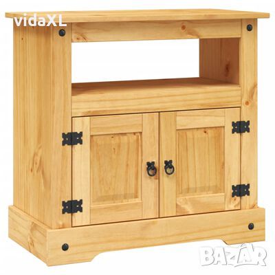 vidaXL ТВ шкаф, мексикански бор, стил Корона, 80x43x78 cм, снимка 1