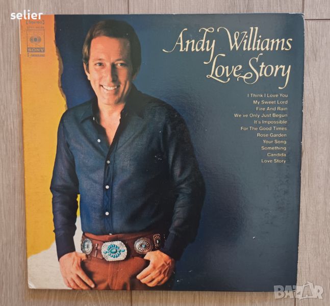 ANDY WILLIAMS -LOVE STORY Японско издание Цена-30лв, снимка 1