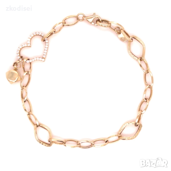 Златна дамска гривна 3,47гр. 20,0см. 14кр. проба:585 модел:34329-1, снимка 1