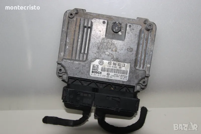 Моторен компютър ECU Skoda Octavia II / 03G 906 021 LB / 03G906021LB / 0 281 013 238 / 0281013238, снимка 1