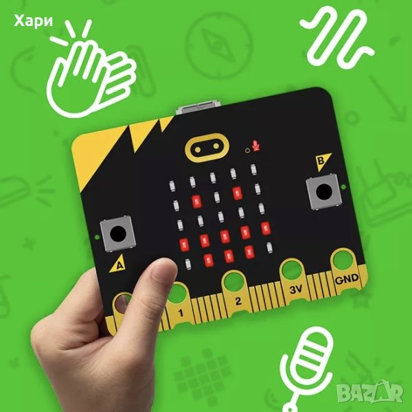 micro:bit V2 платка за разработка, снимка 1