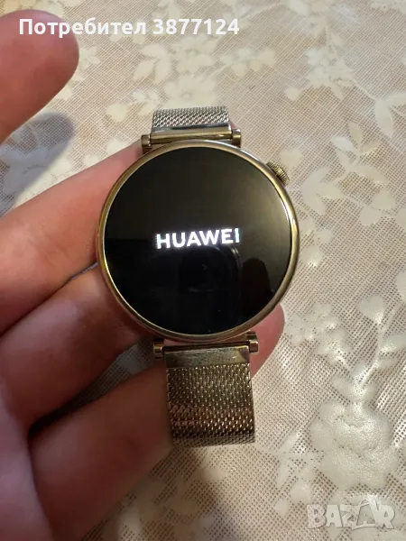 Huawei watch gt4 gold, снимка 1