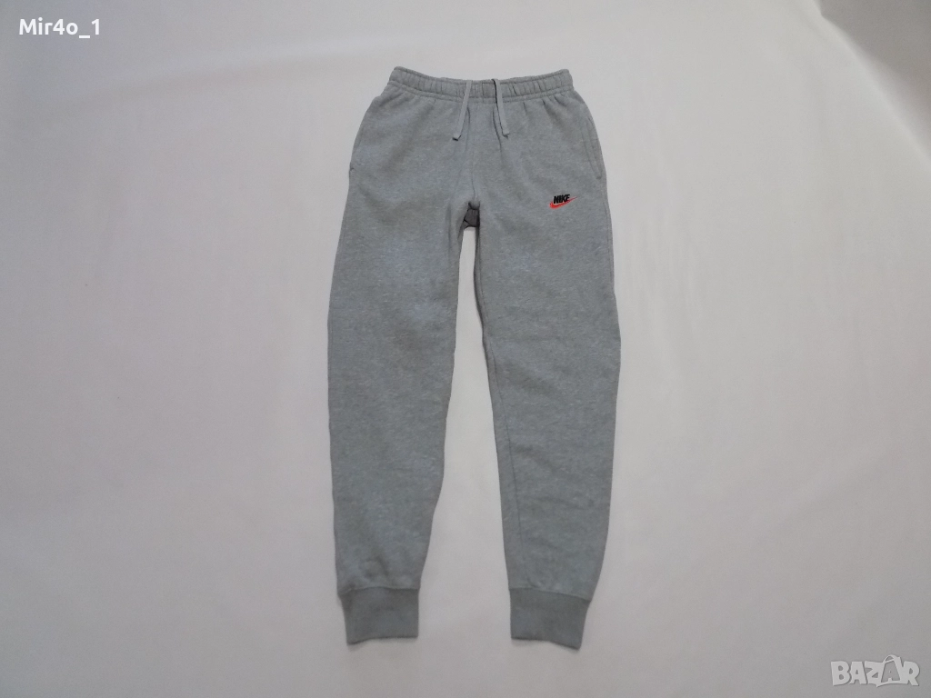 анцуг nike долнище панталон екип анцунг спортен тренировка крос фитнес сив памучен мъжки оригинал XS, снимка 1