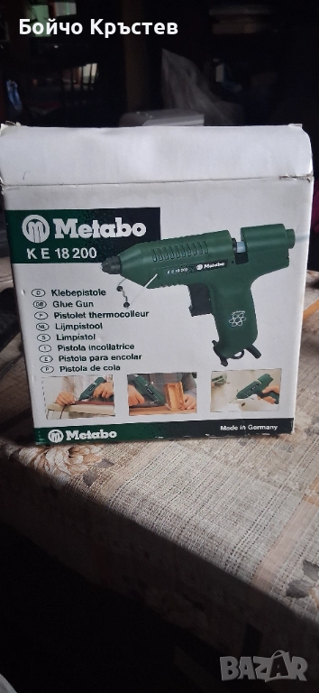 Пистолет за лепене на силикон, снимка 1