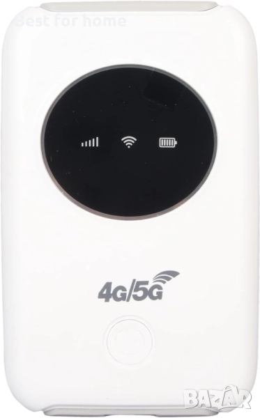USB WiFi преносим, 5G високоскоростен модем,със слот за SIM карта, до 10 потребители, снимка 1