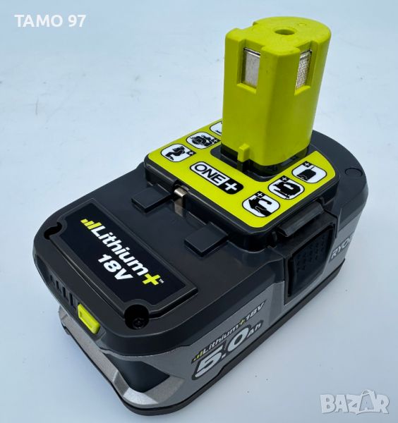 Ryobi RB18L50 - Продавам акумулаторна батерия 18V 5.0Ah като нова!, снимка 1