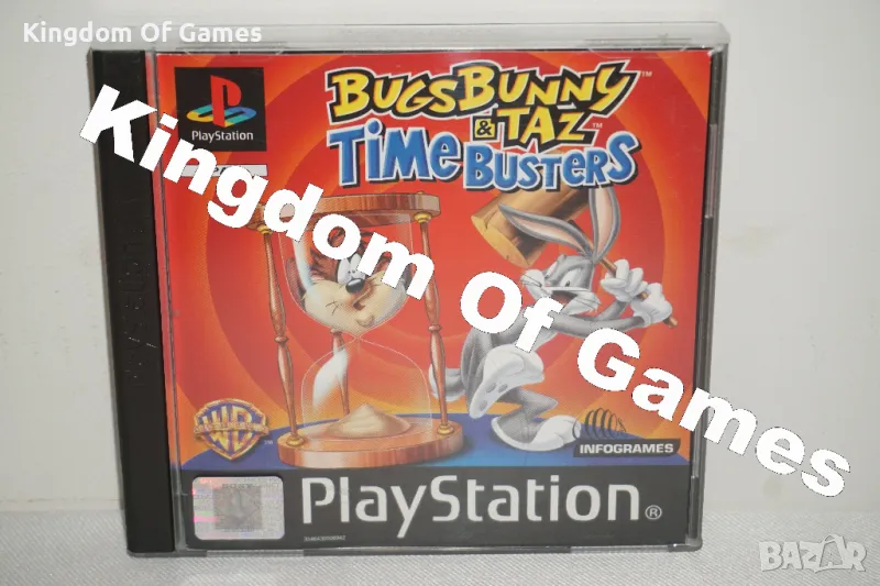 Игра за PS1 Bugs Bunny & Taz: Time Busters ТЕСТВАНА И РАБОТЕЩА, снимка 1