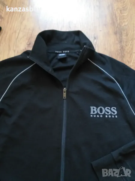 hugo boss jacket zip - страхотно мъжко горнище КАТО НОВО М, снимка 1