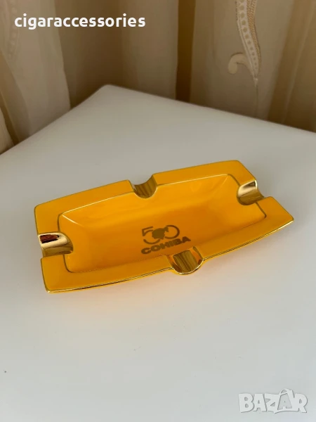 Луксозен керамичен пепелник Cohiba 50 – за 4 пури, снимка 1