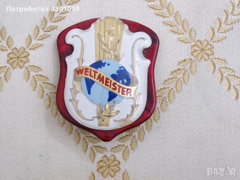 Емблема за акордеон Велтмайстер, снимка 1