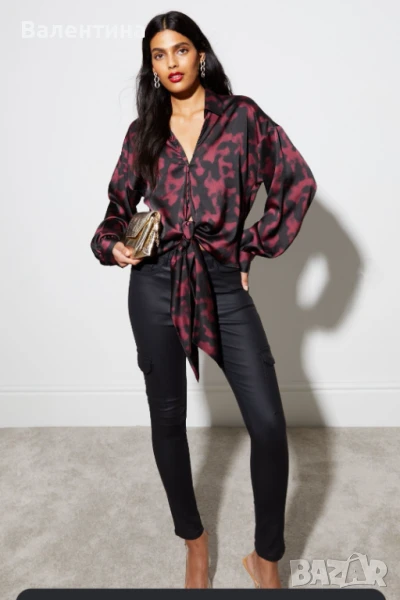 Риза Бордо NEW LOOK XL размер, снимка 1