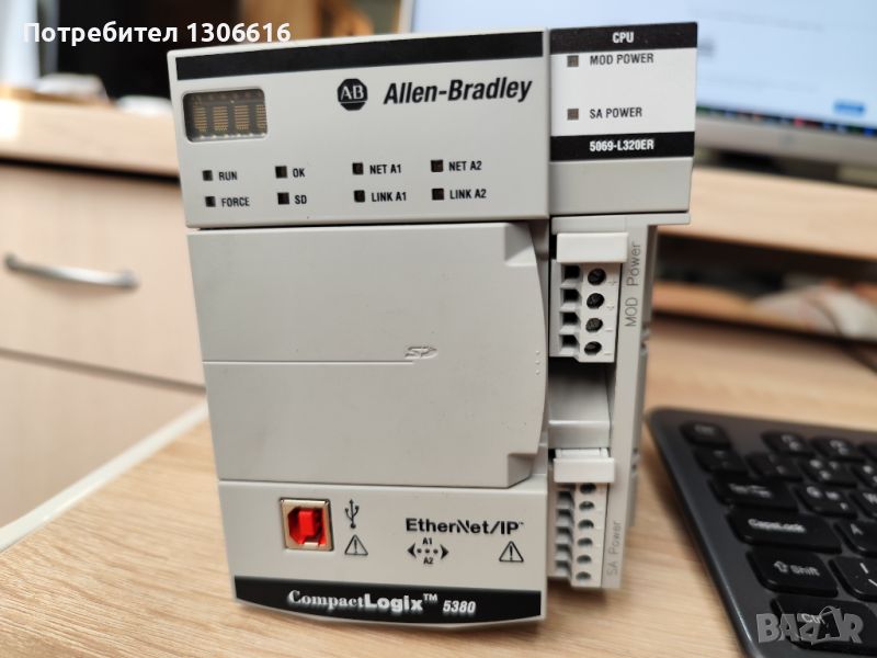 PLC Allen Bradley 5069-L320ER CompactLogix, снимка 1