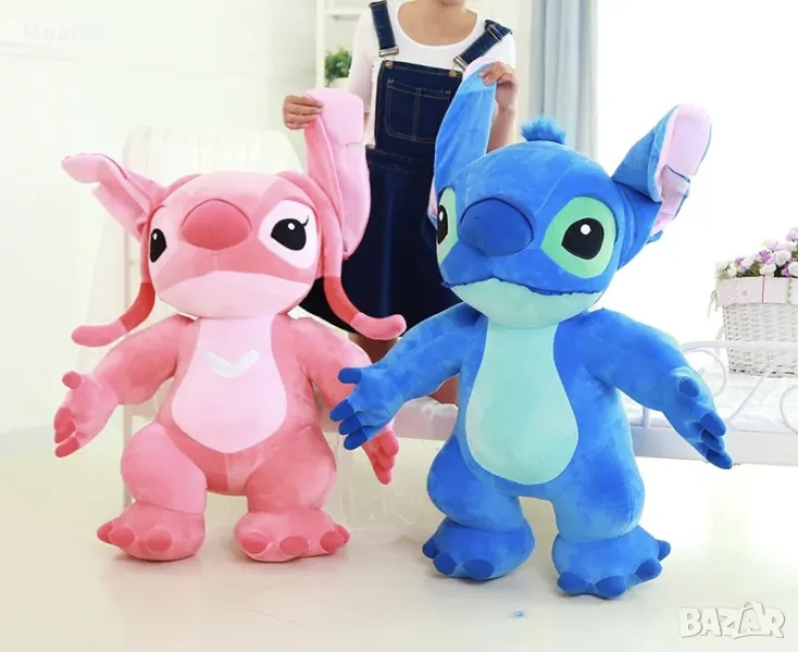 Голям плюшен Стич голяма плюшена играчка Лило и Стич / Lilo & Stitch, снимка 1