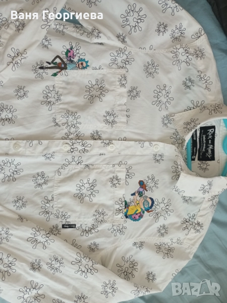 Мъжка риза Rick and Morty XS, снимка 1