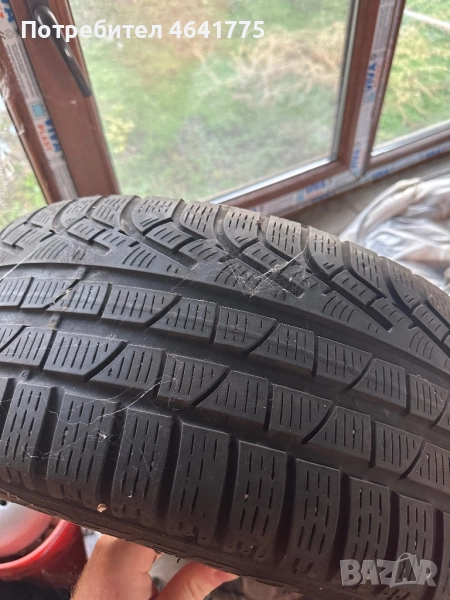 Алуминиеви джанти със зимни гуми , снимка 1