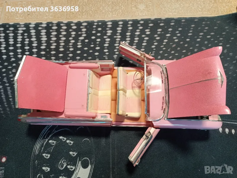 метална количка мащаб 1:12, снимка 1