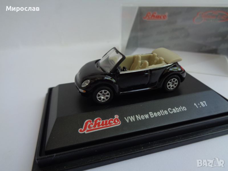 1:87 H0 SCHUCO VW NEW BEETLE КОЛИЧКА МОДЕЛ ИГРАЧКА, снимка 1