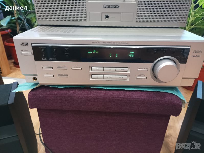 JVC RX-6012R 5.1. Dolby Digital DTS приемник Surround Hifi Stereo, снимка 1