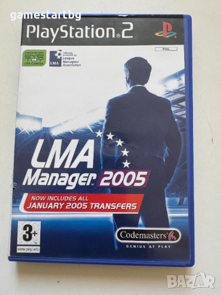 LMA Manager 2005 за PS2, снимка 1