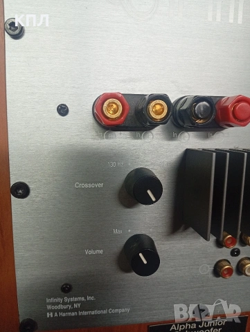 Активен субуфер Infinity Alpha , снимка 10 - Тонколони - 54132782