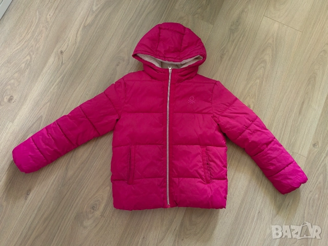 Зимно яке за момиче Benetton 150 см