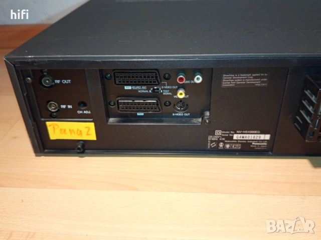 Видео VHS плейър Panasonic NV-HS1000G, снимка 6 - Плейъри, домашно кино, прожектори - 53289426