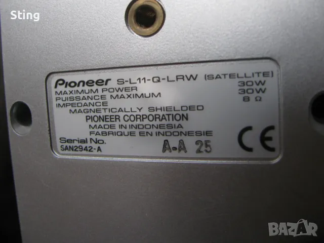 PIONEER S L11 - Q - LAW 2 + 1 Колони Отлични, снимка 4 - Тонколони - 48209088