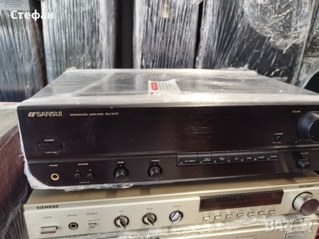  SANSUI AU-X117, снимка 5 - Ресийвъри, усилватели, смесителни пултове - 46539141