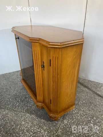 Красив ъглов шкаф от масивни дърво, снимка 5 - Шкафове - 53854888