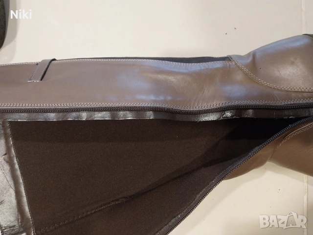 Дамски ботуши от естествена кожа., снимка 5 - Дамски ботуши - 53467298