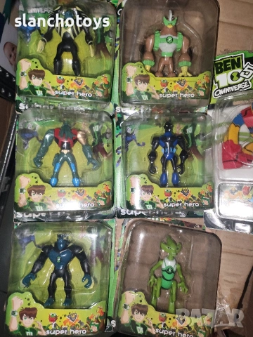 Фигурки на Бен 10, снимка 3 - Фигурки - 35403874