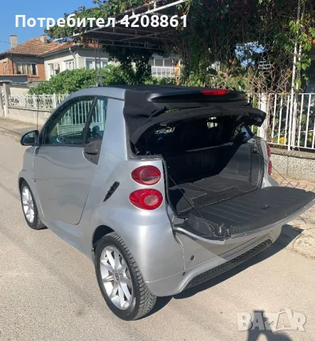 Smart Fortwo Кабрио, снимка 3 - Автомобили и джипове - 46983383