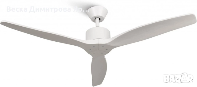 Вентилатор за таван Mellеrware Brizy Ceiling Fan с дистанц. управл.,45W,6 скорости,таймер,DC мотор, снимка 2 - Вентилатори - 51458044