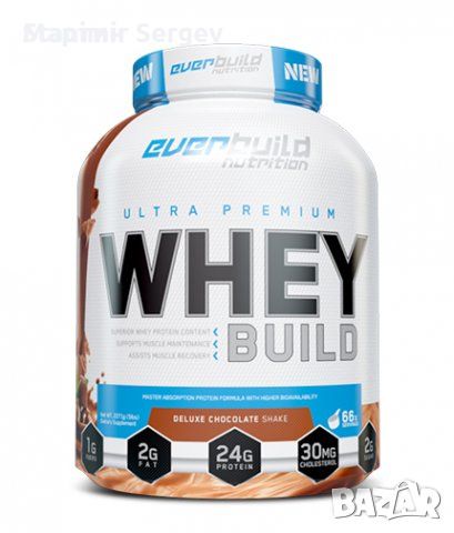 Everbuild Ultra Premium Whey Build - 2.270кг., снимка 1 - Хранителни добавки - 46714852