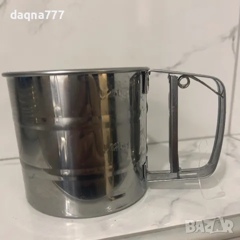 Сито, Германия неръждаема стомана за брашно и пудра захар, снимка 10 - Прибори за хранене, готвене и сервиране - 50393711