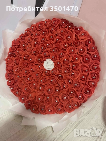 Вече букет от 101 рози