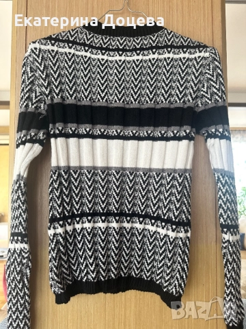 Пуловер райе, снимка 5 - Блузи с дълъг ръкав и пуловери - 51783429