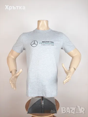 Mercedes AMG Large Logo - Оригинална мъжка тениска размер S, снимка 6 - Тениски - 48891780