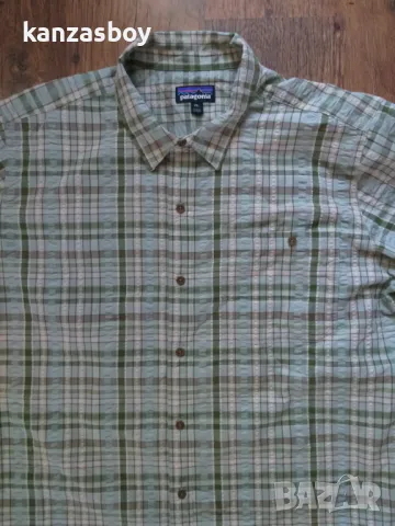 Patagonia M'S Puckerware Men's Shirt - страхотна мъжка риза КАТО НОВА 2ХЛ, снимка 3 - Ризи - 46839078