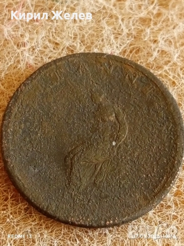Стара монета пени Великобритания рядка за КОЛЕКЦИЯ ДЕКОРАЦИЯ 53127, снимка 8 - Нумизматика и бонистика - 53129085