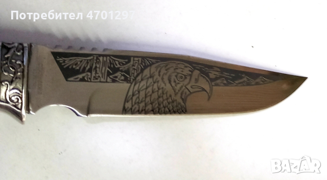 Руски нож ОРЕЛ - Стомана 65Х13; , снимка 4 - Ножове - 53051683